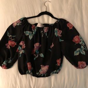 Stone Cold Fox Off the shoulder top